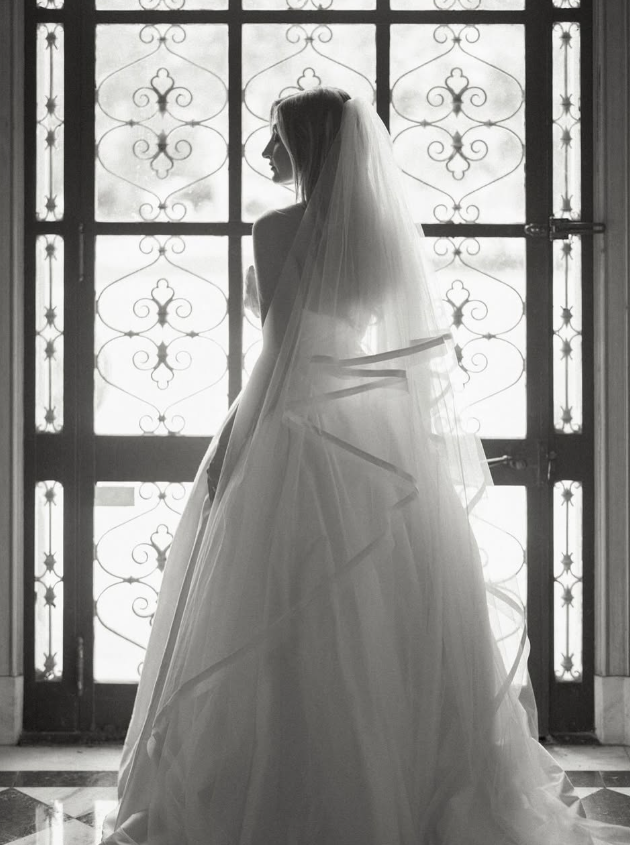 Classic Ball Gown Sweetheart Neck White Satin Long Train Wedding Dress DP5836