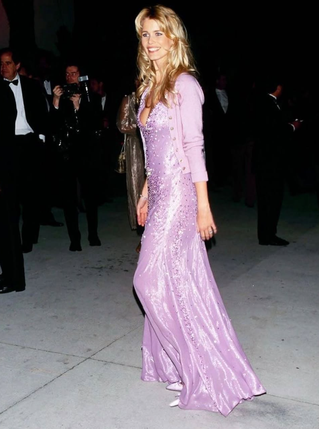 Romantic Purple A Line Straps Shiny Beaded Satin Long Prom Dress DP5086