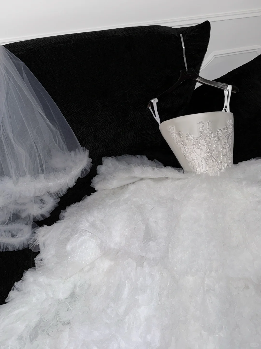Elegant A Line Strapless Embroidery White Satin Tulle Long Sweep Prom Dress Wedding Dress DP2572
