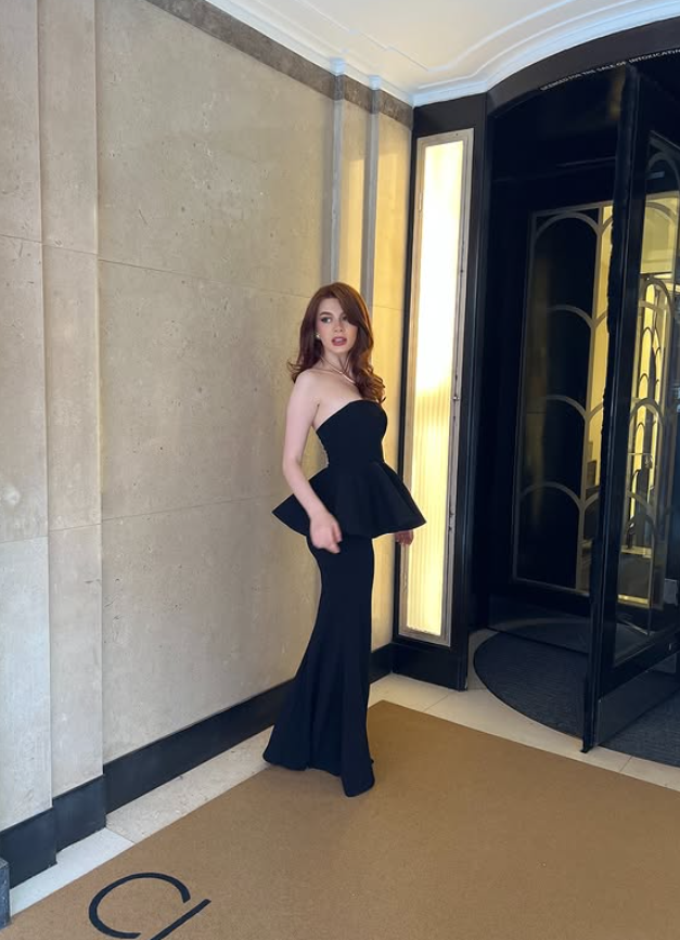 Classic Black Mermaid Strapless Satin Long Prom Dress Evening Dress DP4313