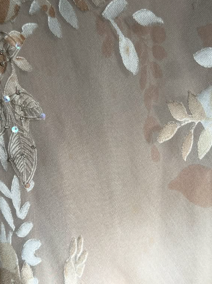 Vintage Champagne Prom Dress Mermaid Evening Dress DP101
