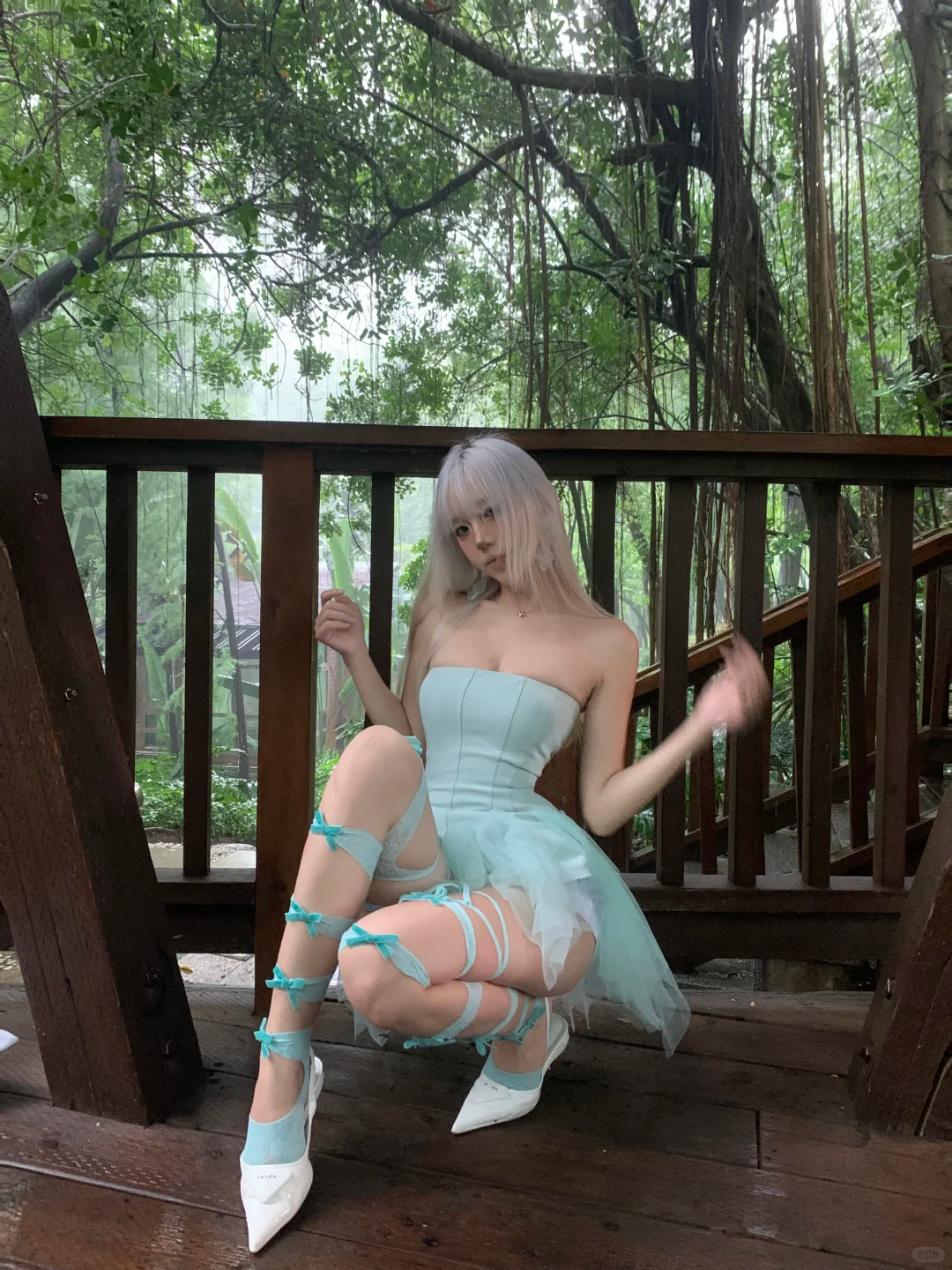 Mint Green A Line Strapless Tulle Satin Short Homecoming Dress Outfits DP3843