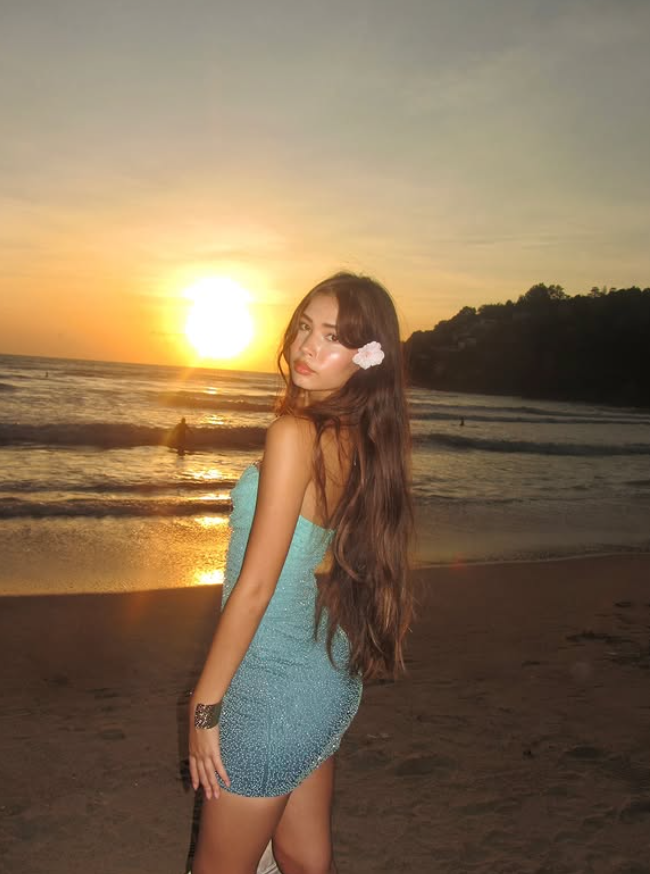 Stunning Sheath Strapless Beaded Blue Ombre Tulle Short Homecoming Dress Vacation Dress DP3987