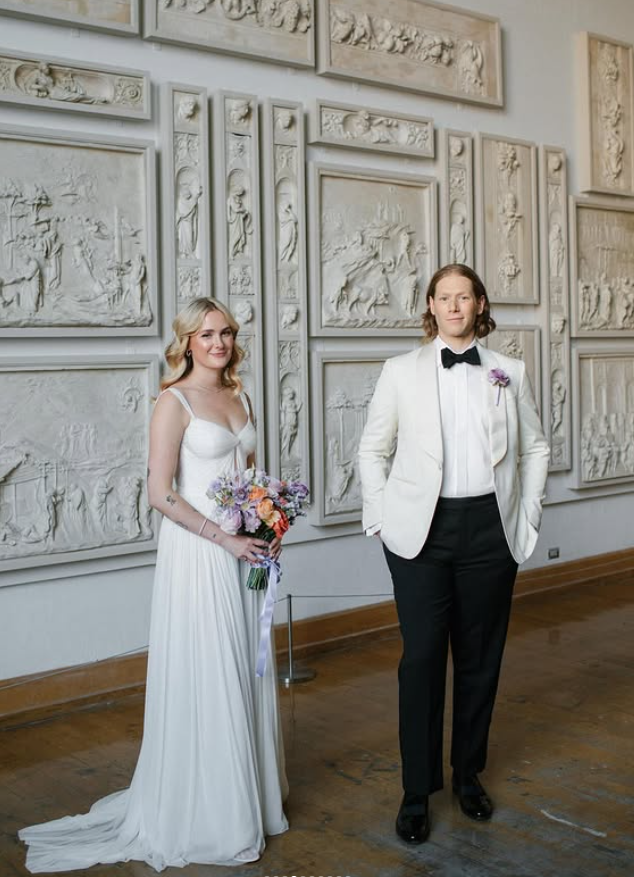 Simple Elegant Mermaid Spaghetti Strap White Satin Wedding Dresses DP4348