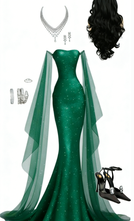 Sexy Mermaid Strapless Black Sequin Tulle Long Prom Dress Evening Dress DP4802