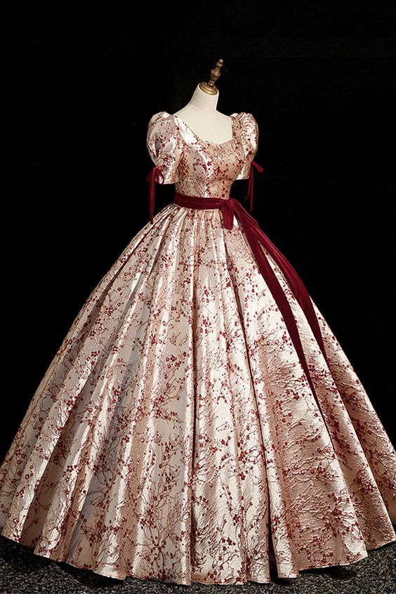 Fashion Floor-Length Printing Prom Dress Formal Evening Dress  DP122