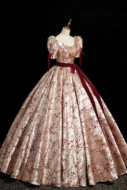 Fashion Floor-Length Printing Prom Dress Formal Evening Dress  DP122