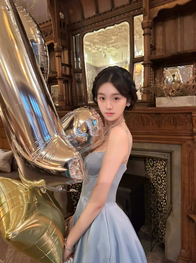 Baby Blue Elegant Simple Satin Party Dress Date Dress Birthday Dress DP2960