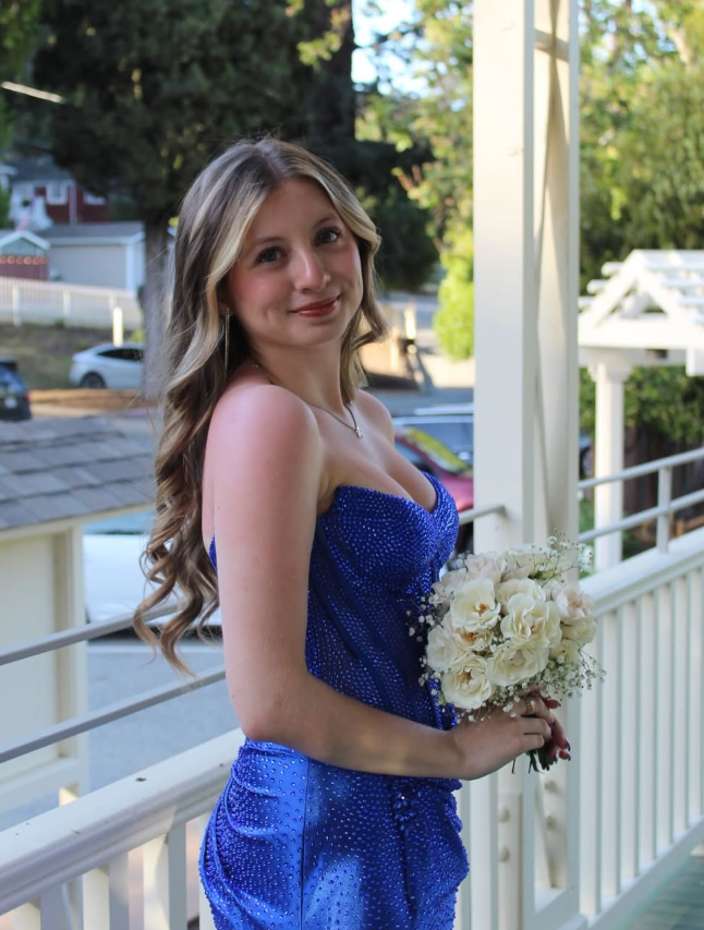 Royal Blue Mermaid Strapless Beaded Satin Long Prom Dress Evening Dress DP5943
