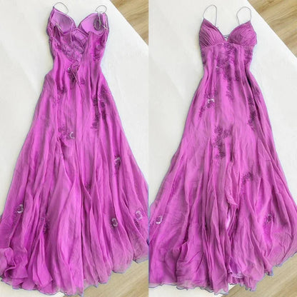 Blue Long Prom Dress Evening Gown DP706