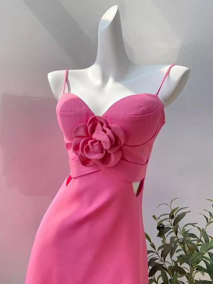 Pink Birthday Dress Short Homecoming Dress DP549