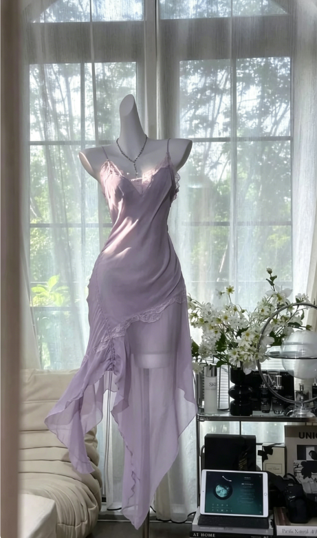 Light Green Sheath Spaghetti Strap Lace Chiffon Short Homecoming Dress Evening Dress DP3809