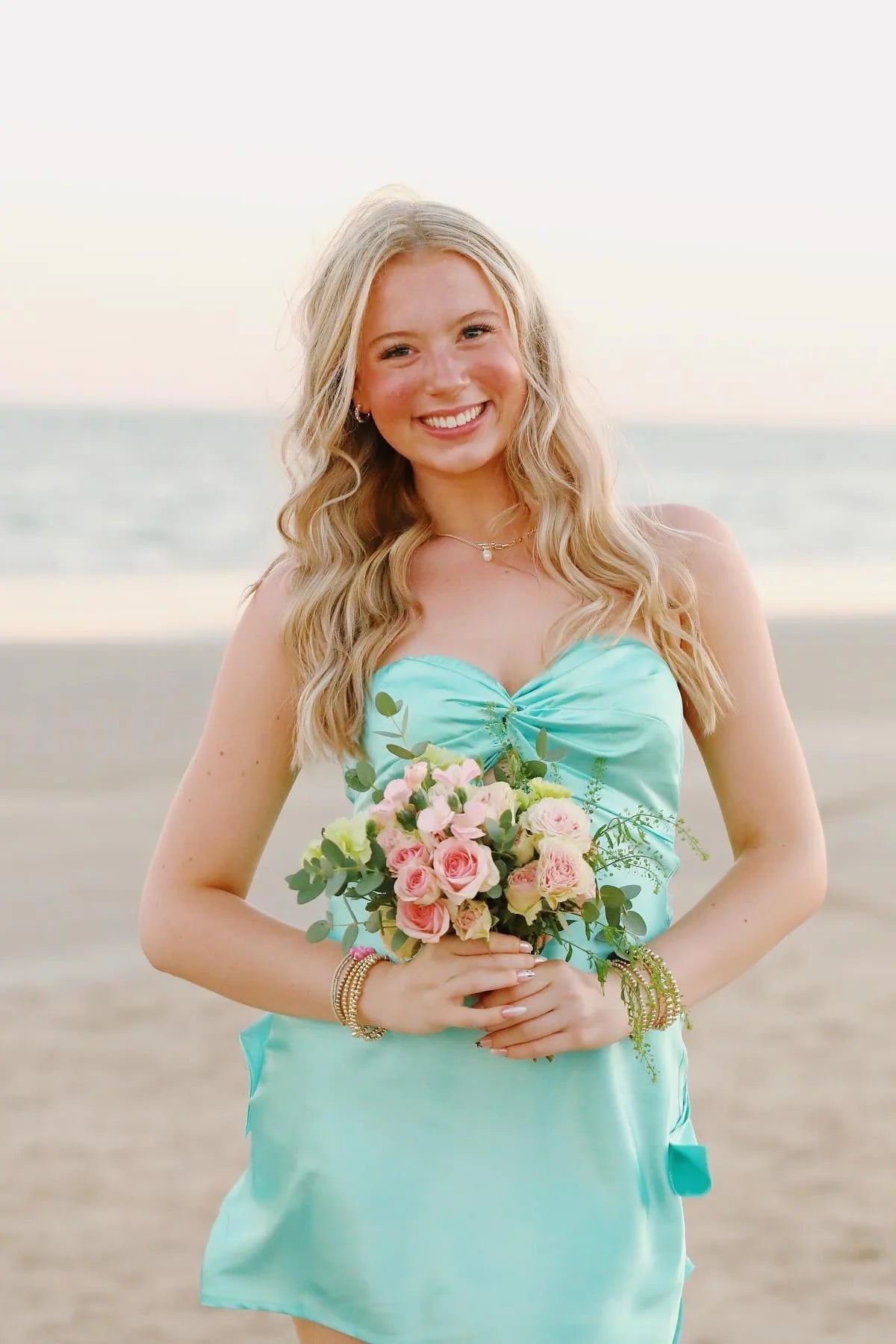 Cute Aqua A Line Sweetheart Neck Satin Short Homecoming Dress Mini Dress Outfits DP5888
