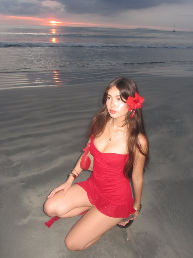 Red A Line Spaghetti Strap Sequin Tulle Short Homecoming Dress Vacation Dress DP3988
