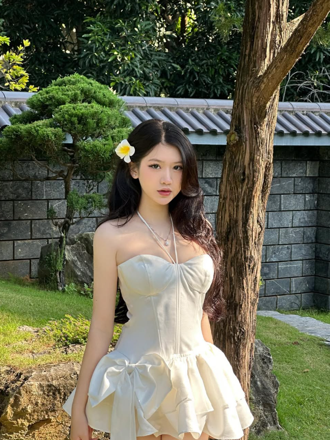 White A Line Halter Satin Mini Homecoming Dress Cocktail Dress Birthday Dress with Bow DP3292