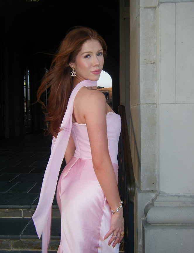 Light Pink Sheath Strapless Satin Long Prom Dress Evening Dress DP8033