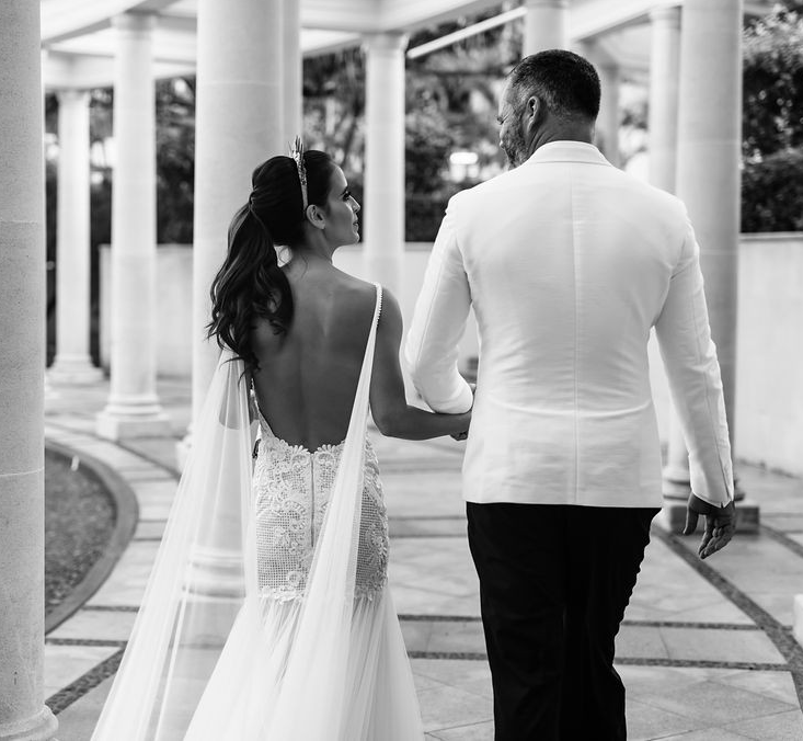 Sexy Mermaid Spaghetti Strap Lace Tulle Long Sweep Wedding Dress DP1805