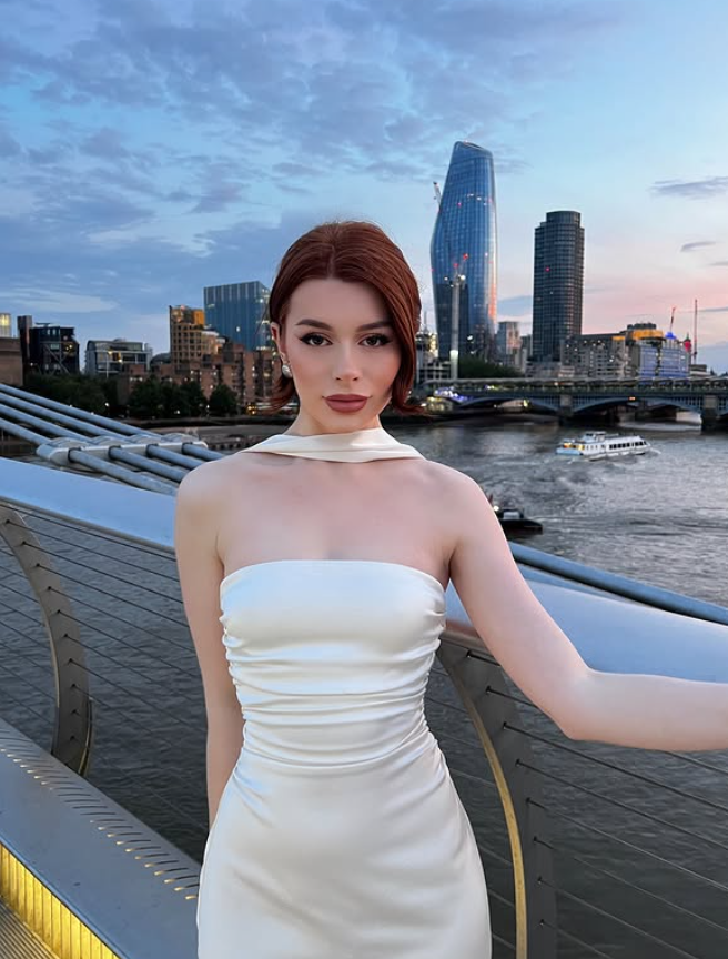 Simple Sheath Strapless White Satin Long Prom Dress Evening Dress DP4311