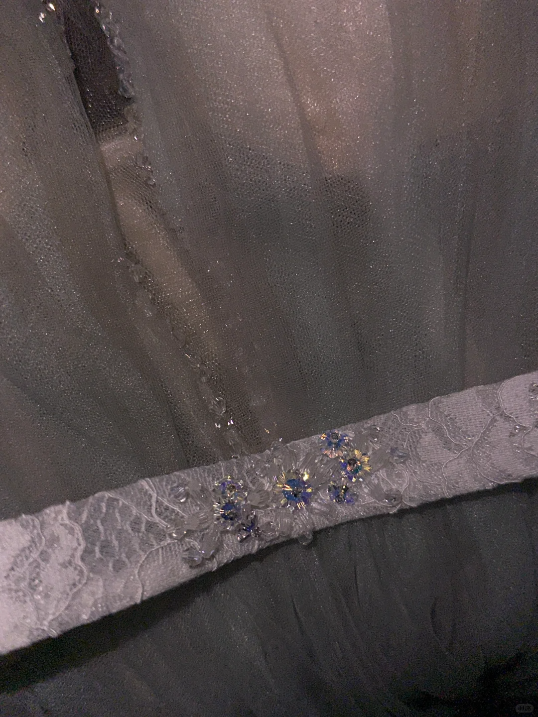 Vintage A Line Strapless Grey Tulle Long Prom Dress Date Dress DP4425