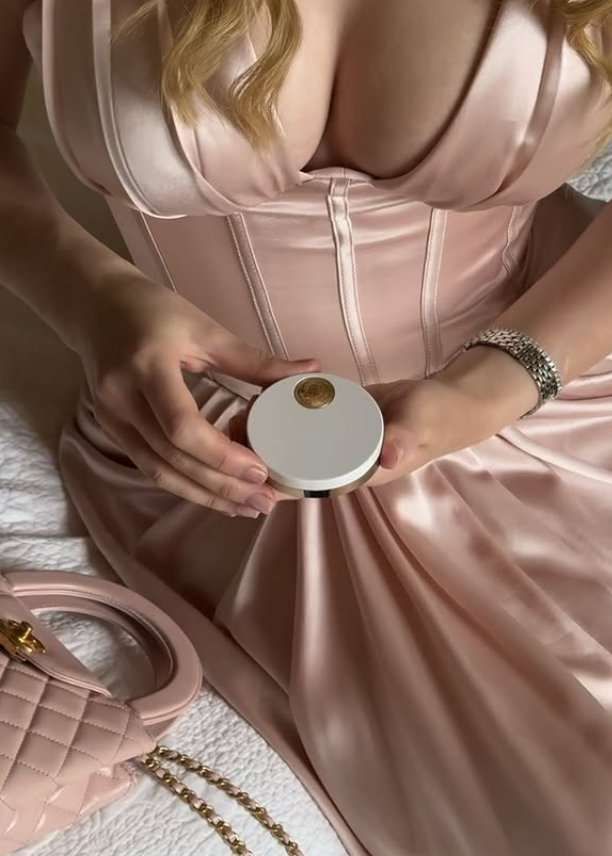 Gentle Pink Sheath V Neck Pleated Satin Long Prom Dress Party Dress DP6804