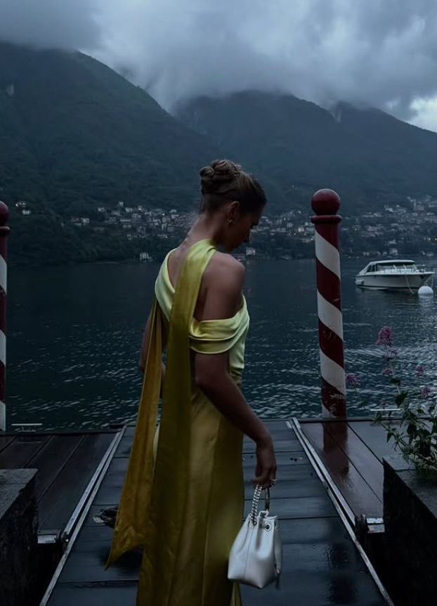Elegant Yellow Sheath Satin Backless Long Prom Dress Party Dress DP5813