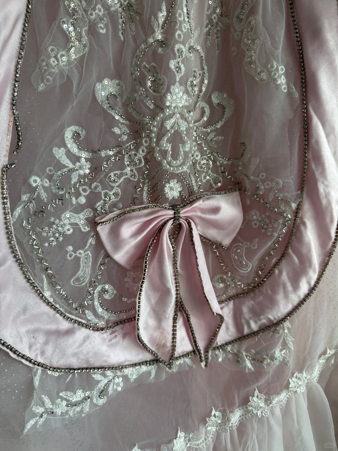 Light Pink Ball Gown Sweetheart Neck Exquisite Beaded Tulle Prom Dress Quinceanera Dress DP6966