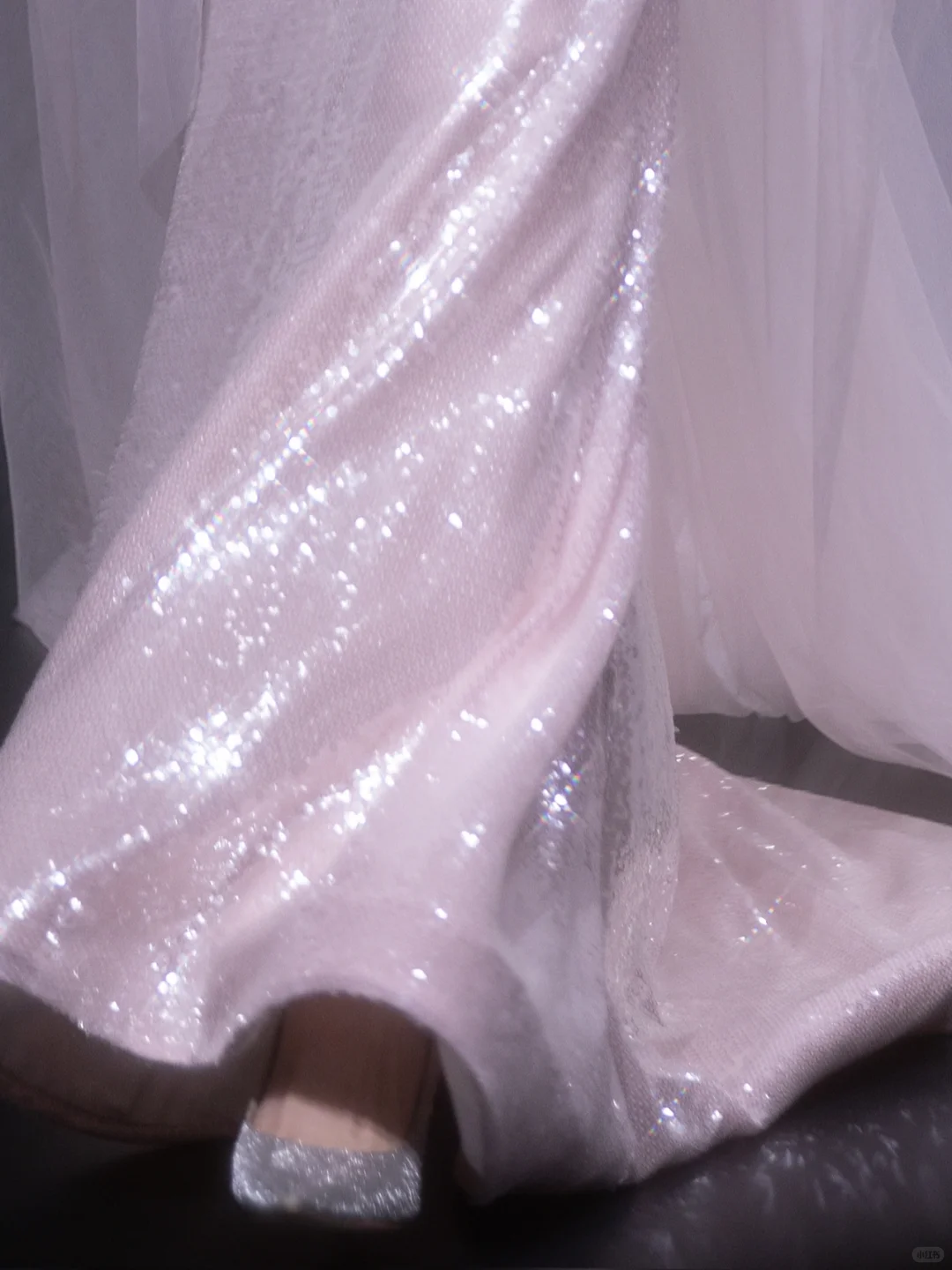Dreamy Mermaid Lilac Beaded Sequin Tulle Prom Dress Party Dress DP2628