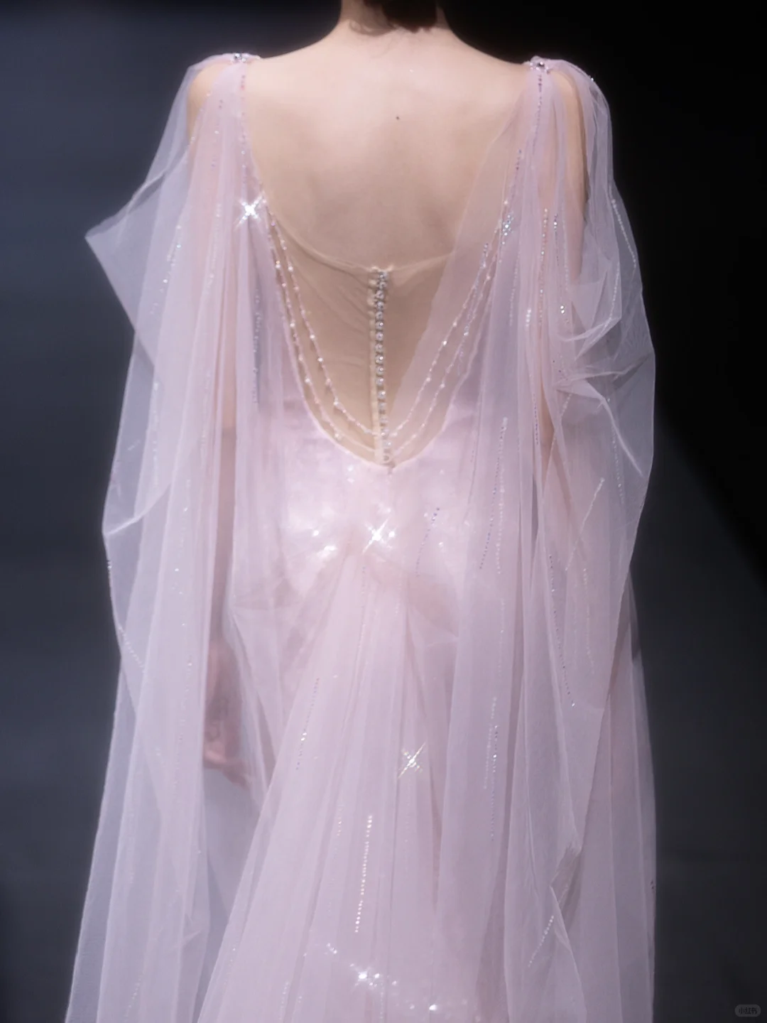 Dreamy Mermaid Lilac Beaded Sequin Tulle Prom Dress Party Dress DP2628