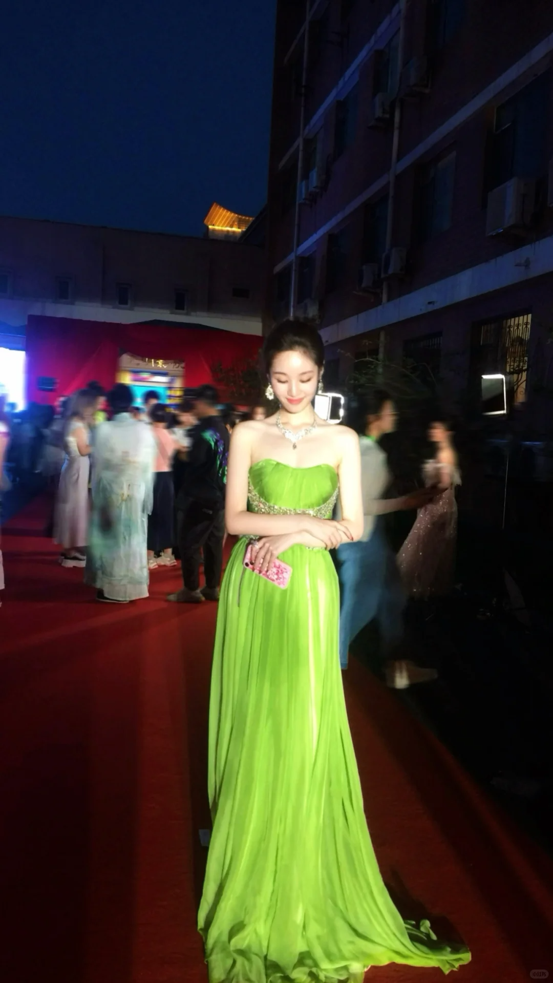 Fairy Green A Line Sweetheart Neck Beaded Chiffon Prom Dress Graduation Prom Dress DP5045
