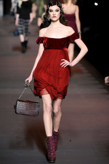 Cute A Line Off the Shoulder Burgundy Velvet Chiffon Short Party Dress Homecoming Dress DP2327