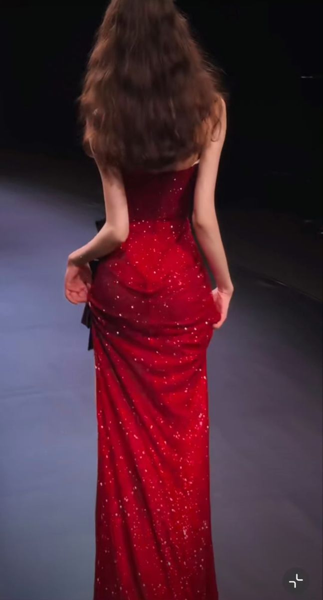 Sexy Burgundy Sheath Strapless Sequin Long Prom Dress Party Dress with Slit DP4135