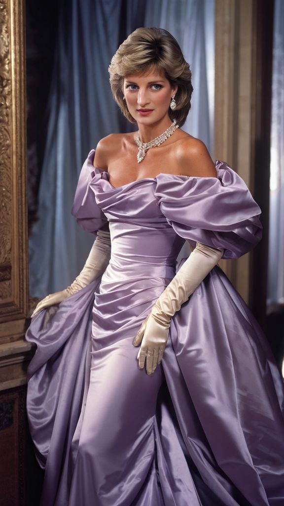 Purple Ball Gown Off the Shoulder Satin Prom Dress Party Dress DP3609