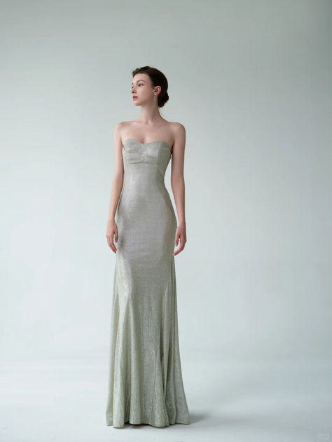 Unique Two Piece Mermaid Straps Tulle Sequin Party Dress Prom Dress Formal Gown DP3724