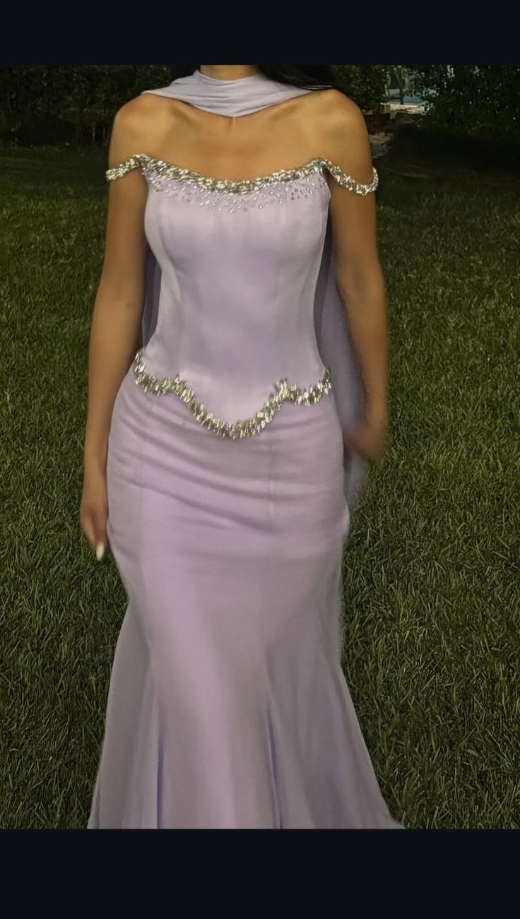 Charming Mermaid Rhinestone Strap Satin Chiffon Long Prom Dress Graduation Prom Dress DP6641