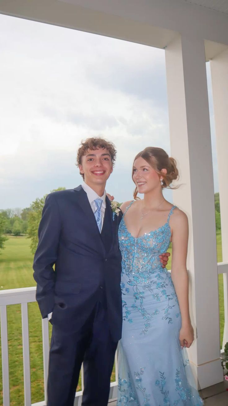 Charming Blue Mermaid Straps Sequin Tulle Prom Dress Evening Dress DP6102