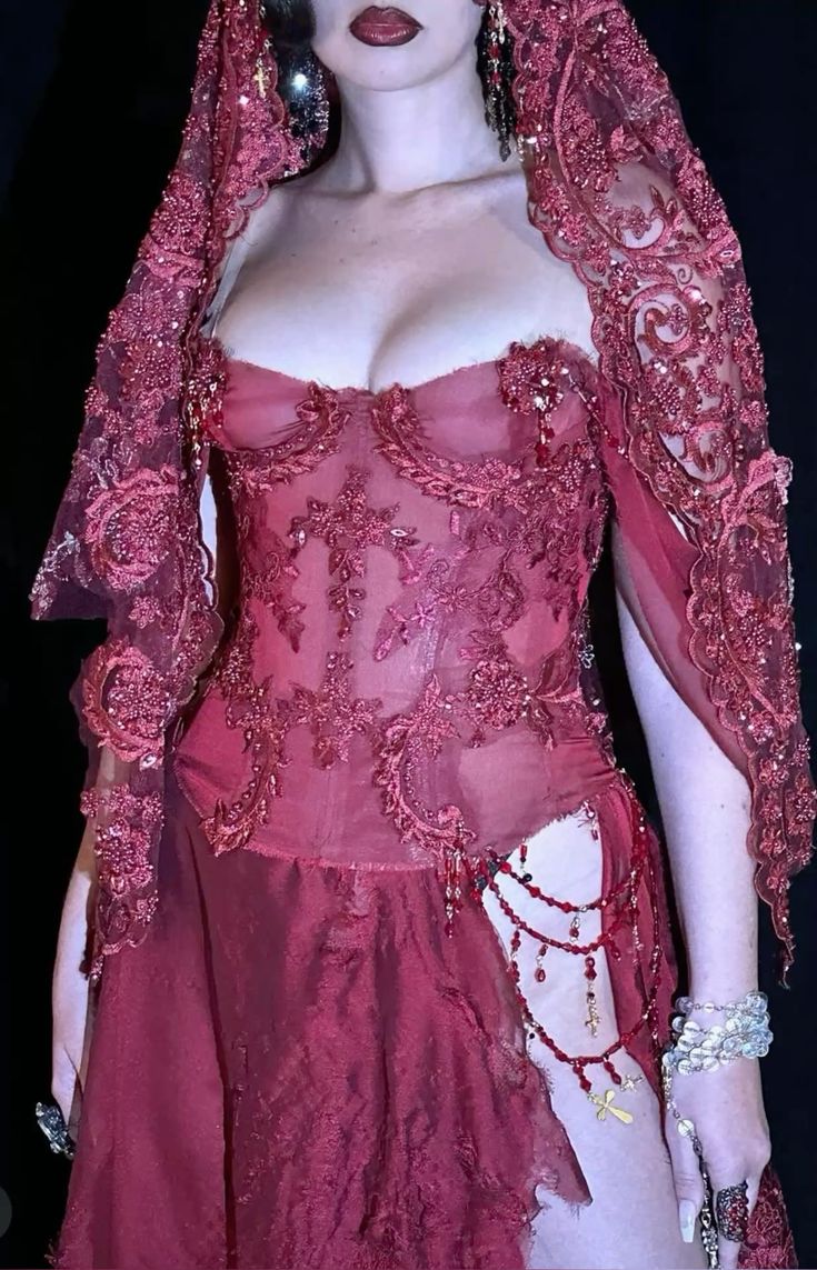 Burgundy Exquisite A Line Spaghetti Strap Appliques Chiffon Prom Dress Evening Dress with Slit DP3161